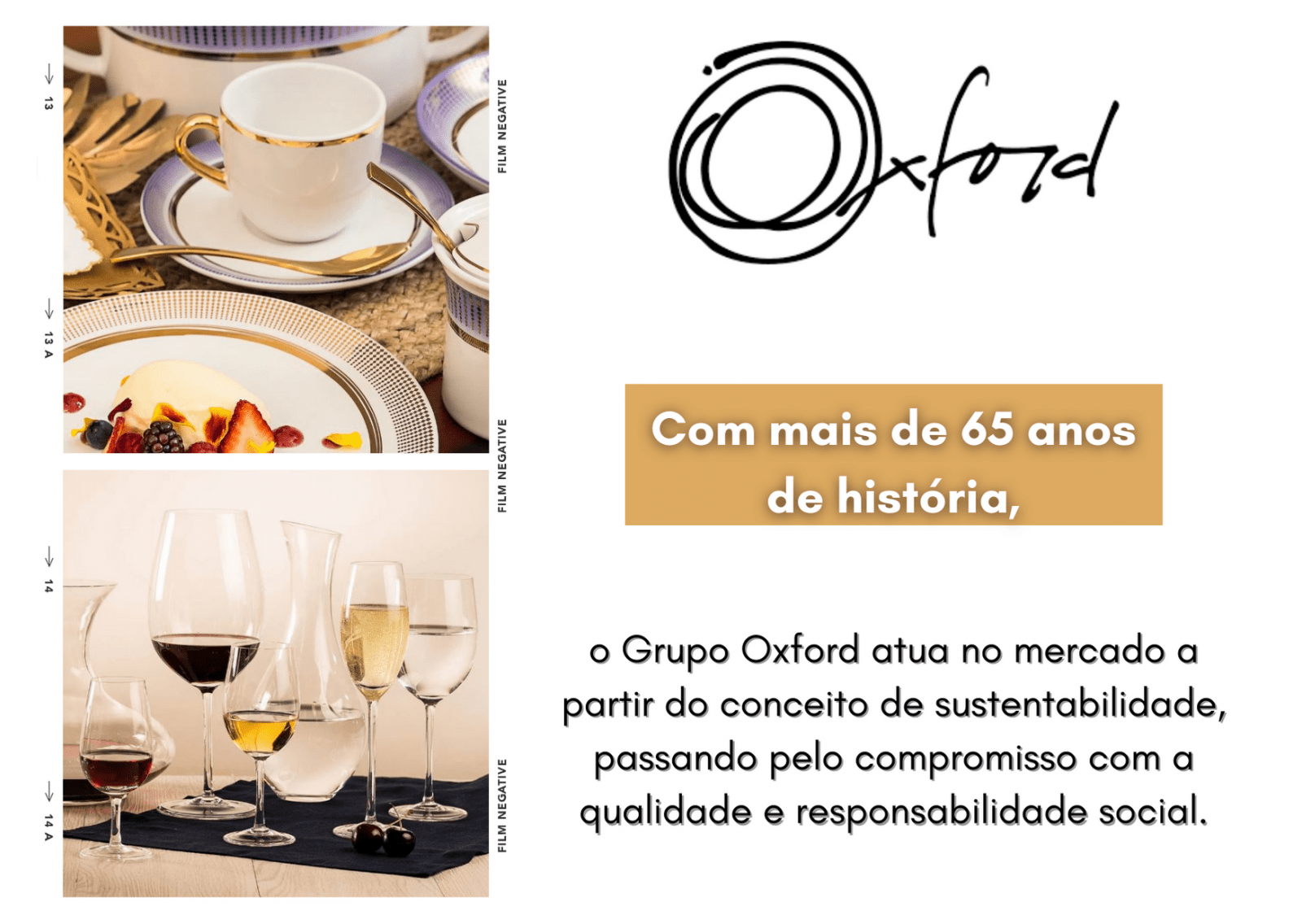 Jogo de 6 Copos de Cristal Água 445 ml Oxford Ginga Floral - Oxford