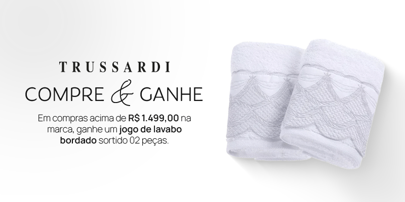 Compre & Ganhe Lavabo Trussardi