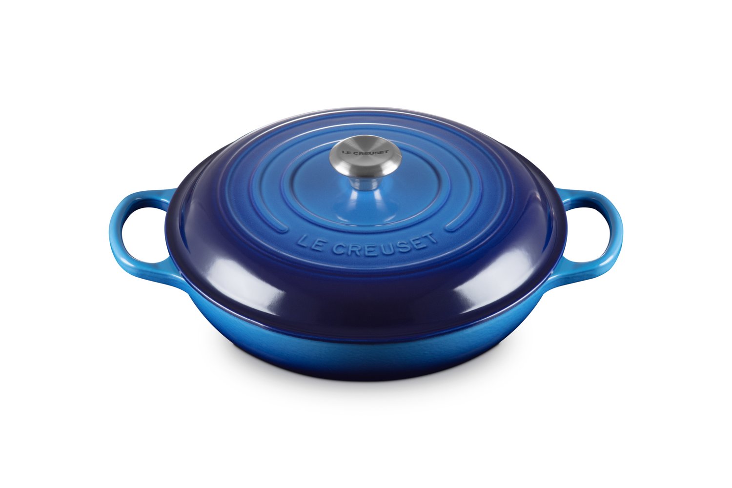 Caçarola Buffet Signature Le Creuset Azure Blue 26 cm - LCL Home