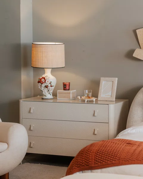 Abajur com Cúpula Frutas e Flores Zanatta Casa