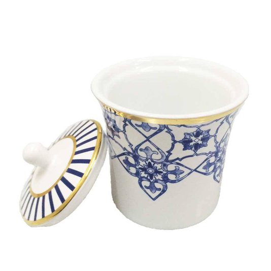 Açucareiro de Porcelana Coup Lusitana Oxford 200 ml
