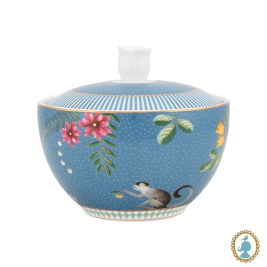 Açucareiro De Porcelana La Marjorelle Pip Studio Azul