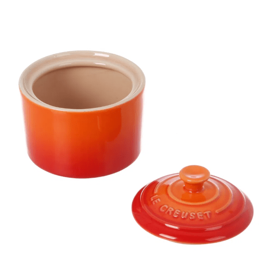 Açucareiro Em Cerâmica Le Creuset Laranja 10 cm