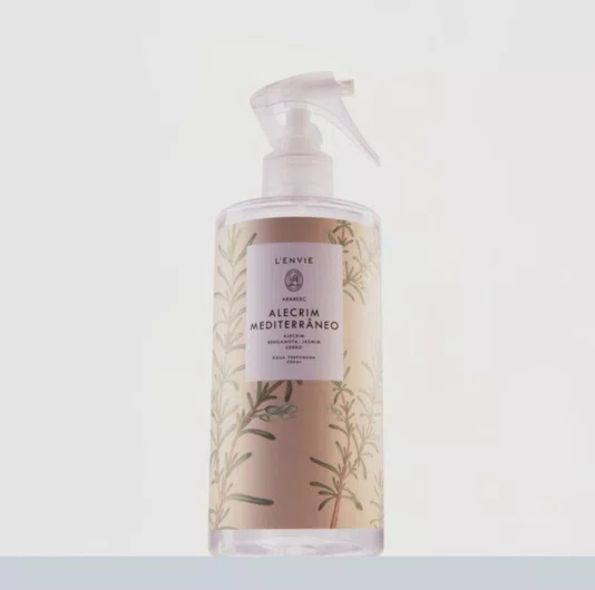 Água Perfumada Alecrim Mediterrâneo Lenvie 1 L