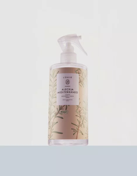 Água Perfumada Alecrim Mediterrâneo Lenvie 500 ml