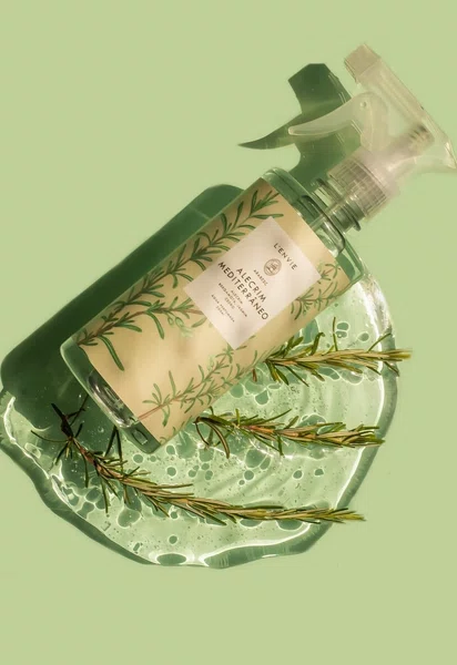 Água Perfumada Alecrim Mediterrâneo Lenvie 500 ml