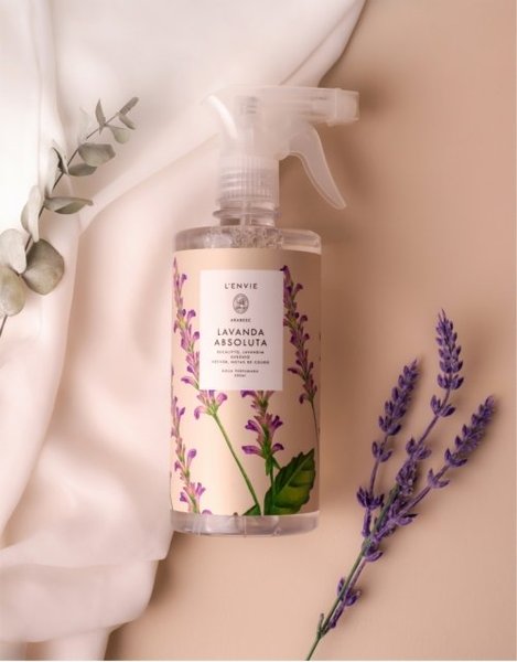 Água Perfumada Lavanda Absoluta Lenvie 500 ml