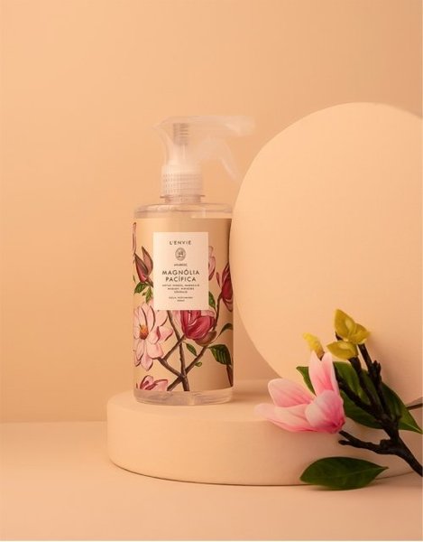 Água Perfumada Magnólia Pacífica Lenvie 500 ml