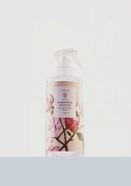 Água Perfumada Magnólia Pacífica Lenvie 500 ml