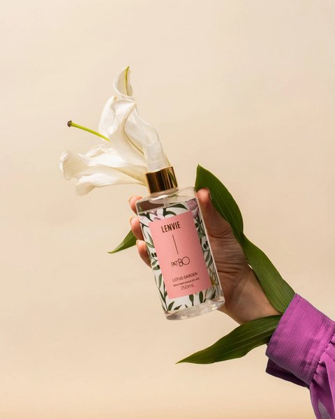 Água Perfumada Splash Lenvie Lotus Garden Patbo 250ml