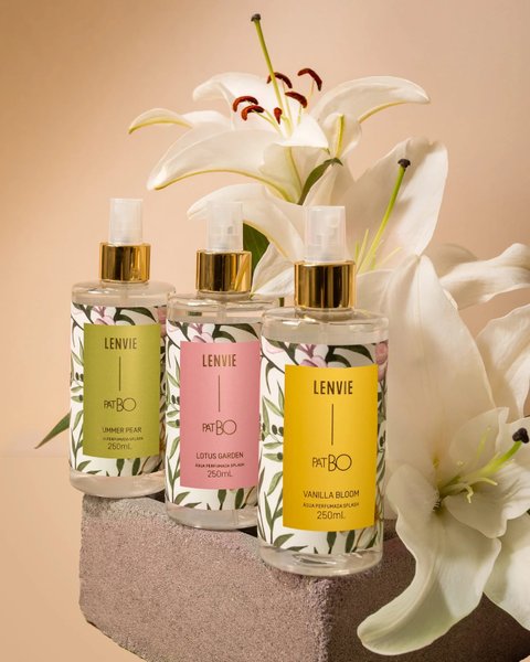 Água Perfumada Splash Lenvie Summer Pear Patbo 250ml