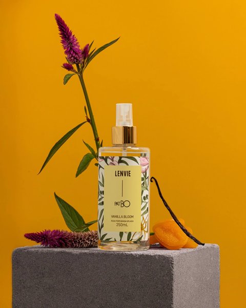Água Perfumada Splash Lenvie Vanilla Bloom Patbo 250ml