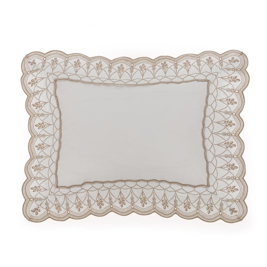 Almofada 100% Algodão Limonatti Trussardi Branco 30 x 40 cm