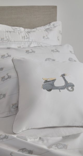 Almofada 100% Algodão Nicco Trussardi Estampado 45 x 45 cm