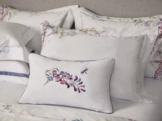 Almofada 100% Algodão Villa Lysis Trussardi Estampada 30 x 50 cm