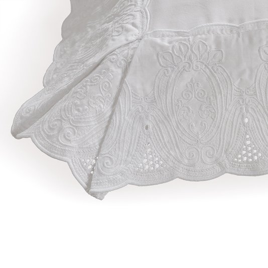 Almofada 300 Fios Giancarlo Trussardi Branco 30 x 40 cm