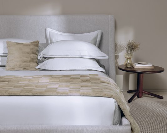 Almofada Ambra 100% Poliéster Trussardi 40 x 40 cm Nocciola