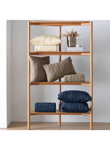 Almofada Ane Tricot Bege Karsten 45 x 45 cm