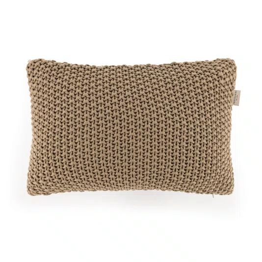 Almofada Arturo Tricot Trussardi Nocciola 30 x 50 cm