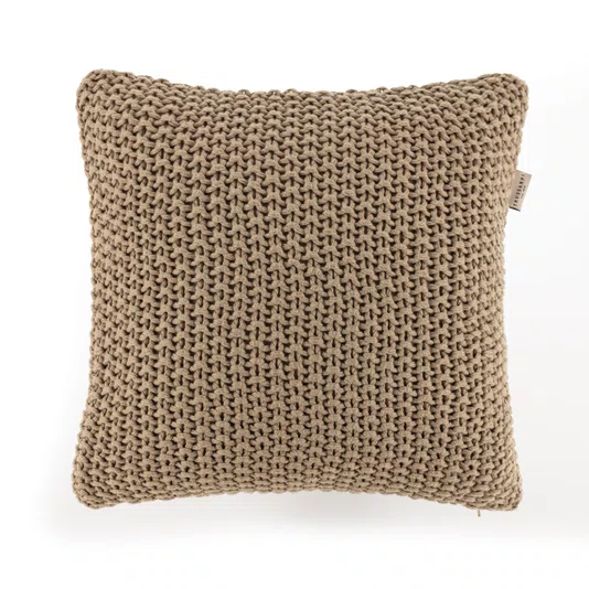 Almofada Arturo Tricot Trussardi Nocciola 40 x 40 cm