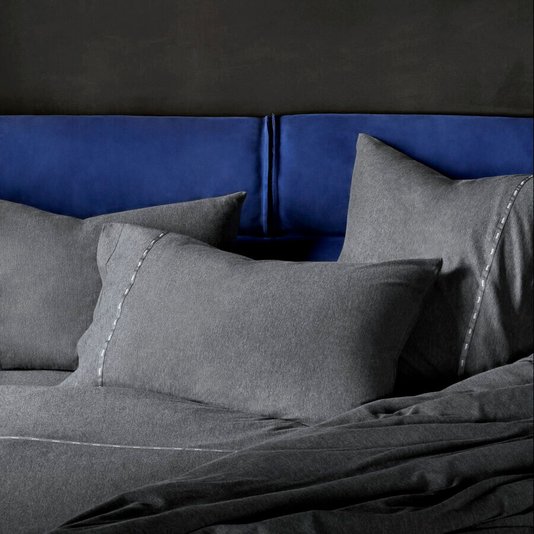 Almofada Boss Sense 65 x 65 Boss Home Carvão