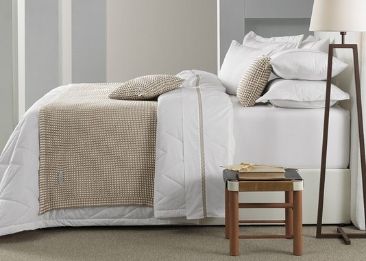 Almofada Campese Tricot Nocciola/Legno Trussardi 40X40