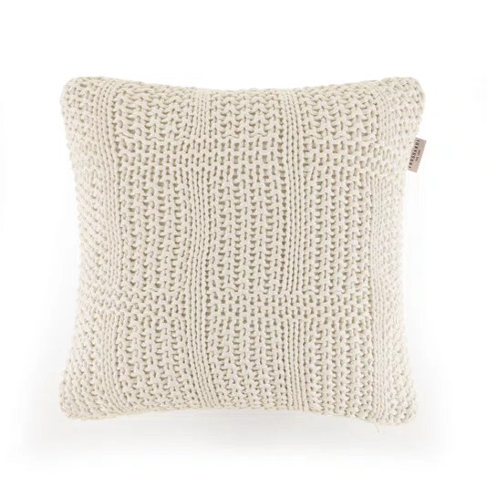 Almofada Dorian Tricot Trussardi Branco 40 x 40 cm