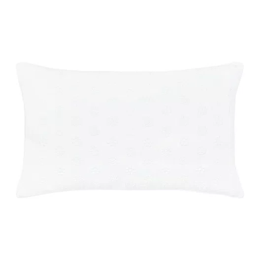 Almofada Eloise Buddemeyer Luxus Branco 30 x 50 cm