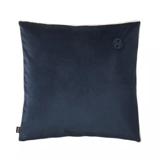Almofada em Veludo B Velvet Boss Home Azul 43 x 43 cm