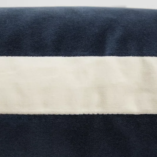 Almofada em Veludo B Velvet Boss Home Azul 43 x 43 cm