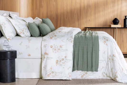 Almofada Falzone Tricot Trussardi Pistacchio 40cm x 40cm