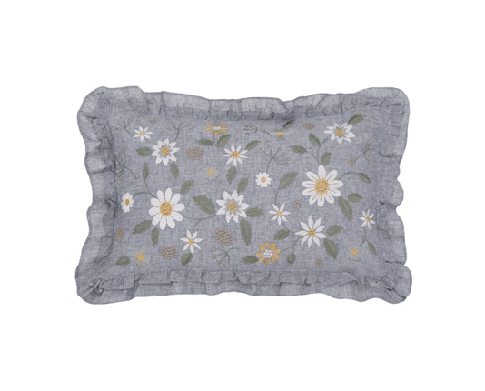 Almofada Gardella Buddemeyer Luxus Cinza 30 x 50 cm