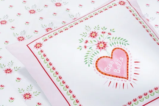 Almofada Le Collone 300 Fios Trussardi Estampado 45cm x 45cm