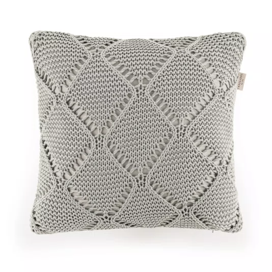 Almofada Lucenzo Tricot Trussardi Cinza 40 x 40 cm