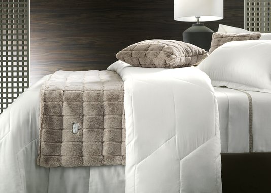 Almofada Murazzi Trussardi Nocciola 40cm X 40cm