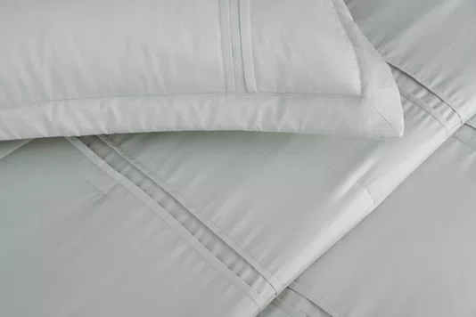 Almofada Naxos 400 Fios Trussardi Platino 35cm x 70cm