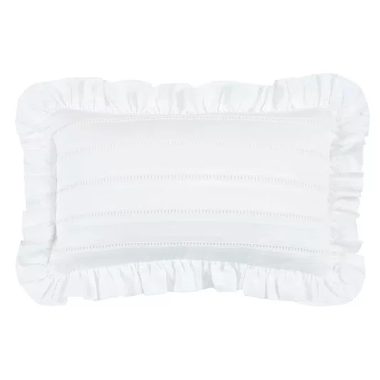 Almofada Prestigé 300 Fios Buddemeyer Luxus Branco 30 x 50 cm