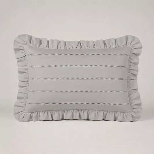 Almofada Prestigé 300 Fios Buddemeyer Luxus Cinza 30 x 50 cm
