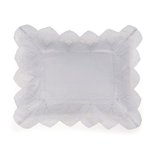 Almofada Riviera 600 Fios Trussardi Branco 30 x 40 cm