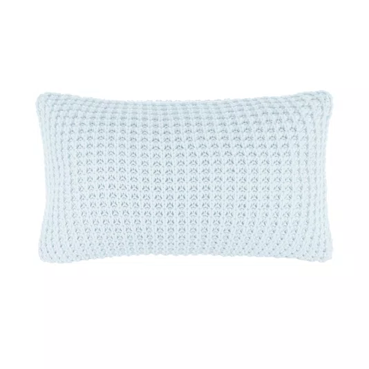 Almofada Rizzo Tricot Trussardi Branco 30cm x 50cm