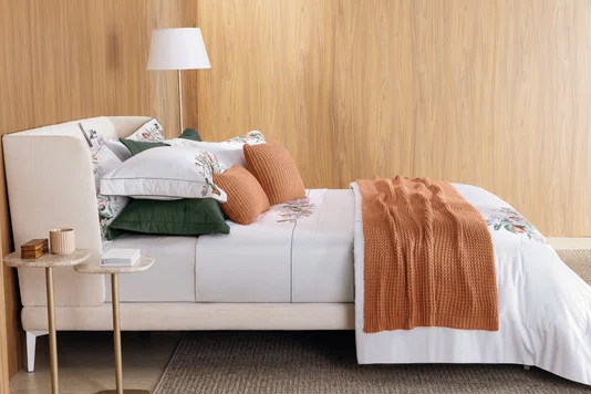 Almofada Rizzo Tricot Trussardi Papaia 40cm x 40cm
