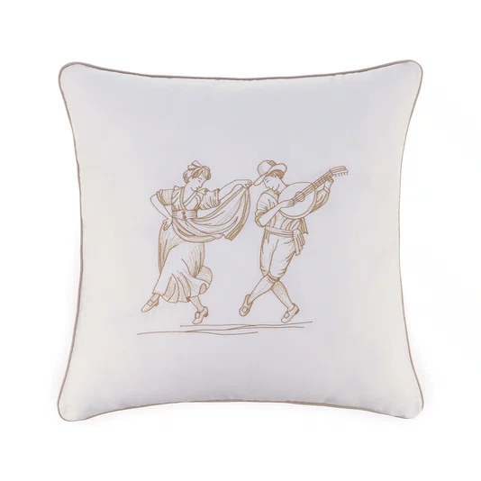 Almofada Saltarello 300 Fios Trussardi 45 x 45 cm