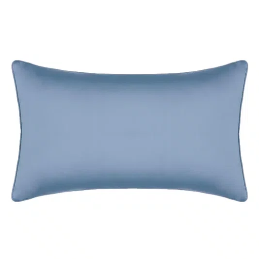 Almofada Seda Royale Azul Balsamo 30 x 50 cm