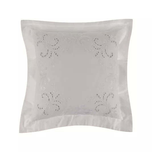 Almofada Siciliano 300 Fios Trussardi Branco 45cm x 45cm