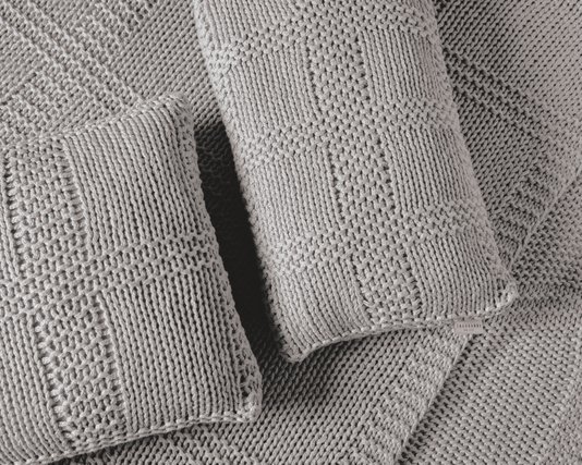 Almofada Spini Tricot Trussardi Marmo 40 x 40 cm