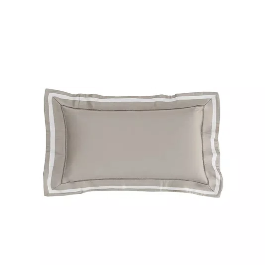 Almofada Valverde 300 Fios Trussardi Marmo e Branco 35cm x 70cm