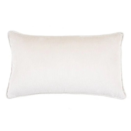 Almofada Velutto Buddemeyer Luxus Bege Platina 50 x 90 cm