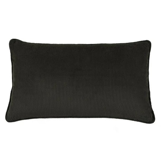 Almofada Velutto Buddemeyer Luxus Chumbo 30 x 50 cm