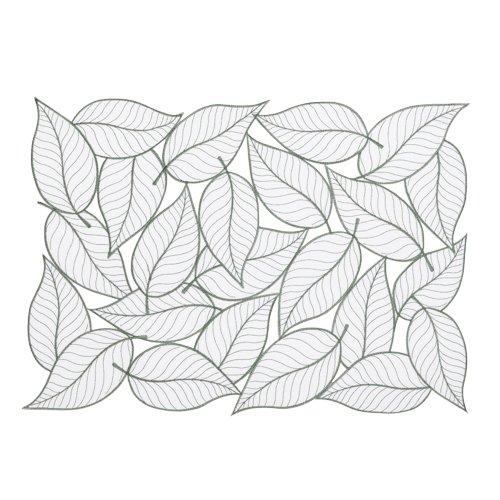 Americano Foliage Branco/Verde 35 x 50 cm