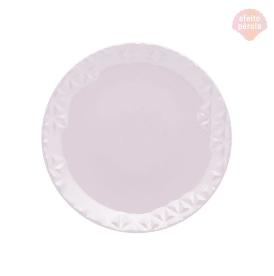 Jogo de Jantar e Chá 30 Peças Mia Quartzo Oxford Rose